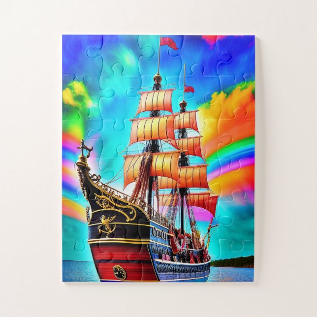 Pirates, Ahoy! 004 Jigsaw Puzzle (Vertical)
