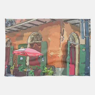 Pirates Alley New Orleans Kitchen Towel