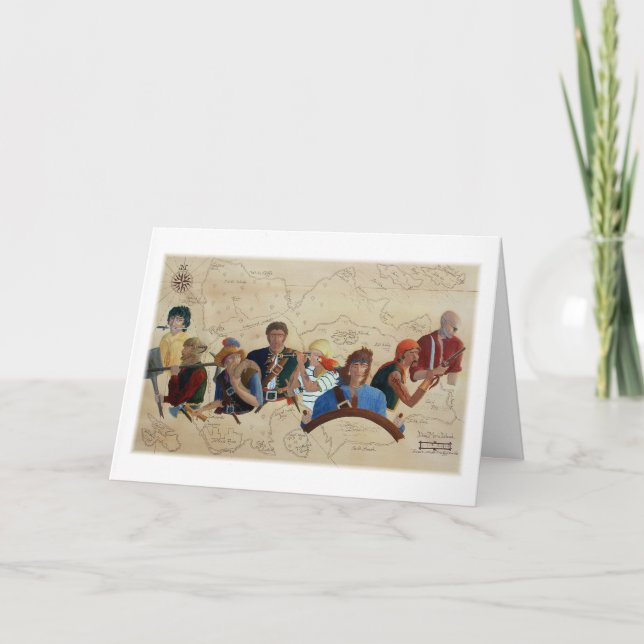 "Pirates !" Carte (Devant)