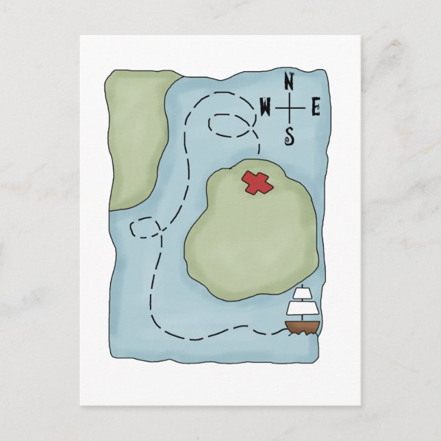 Pirates ・ Carte des pirates (Devant)