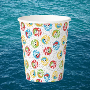 Pirates Colourful Skulls Paper Cups