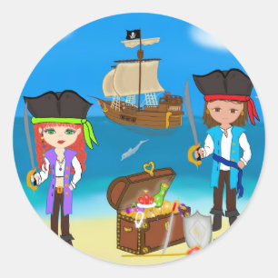 Pirates des Stickers Hinterland