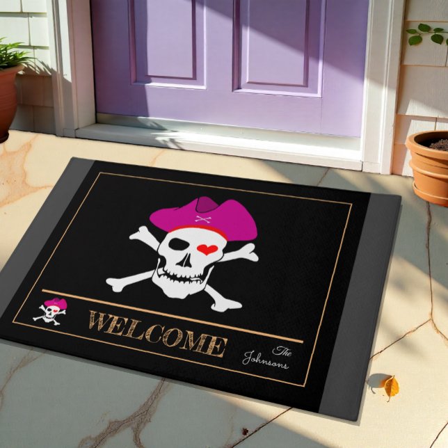 Pirates Drapeau & Capitaine Grace, tapis de maison (Créateur téléchargé)