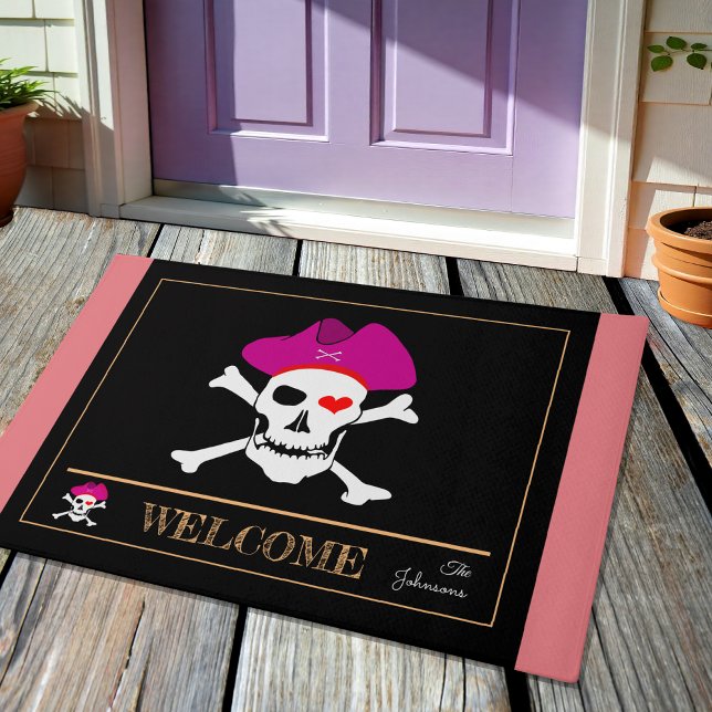 Pirates Drapeau & Capitaine Grace, tapis de maison (Créateur téléchargé)