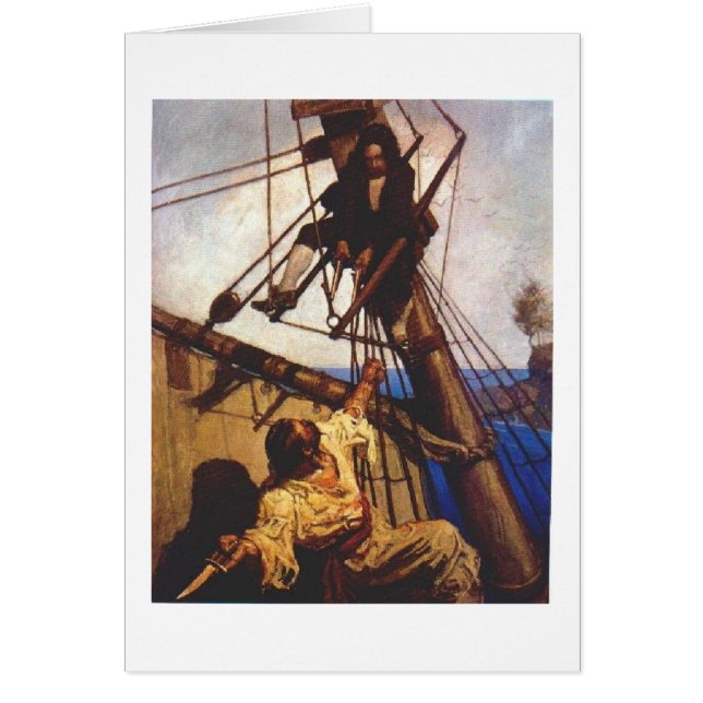 Pirates Fight Aboard Ship (Front)