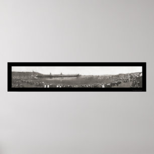 Pirates Giants Baseball Photo 1905 Poster