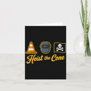 Pirates hoist the cone funny saying baseball for card