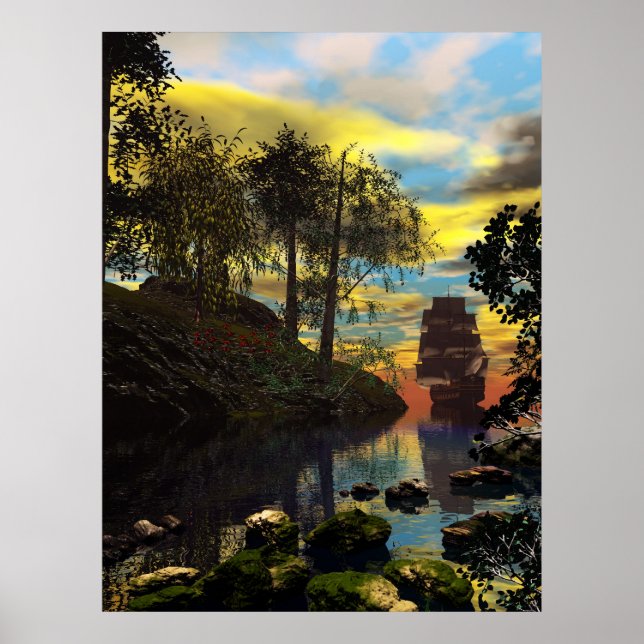 Pirates Inlet Poster (Front)