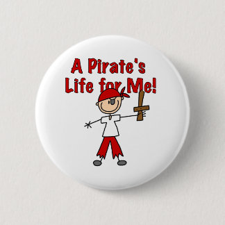 Pirate's Life for Me 2 Inch Round Button