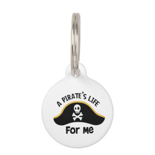 Pirates Life Pet Tag