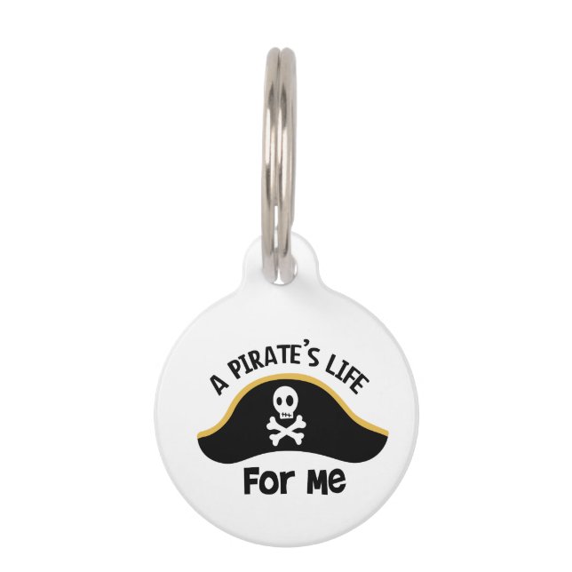 Pirates Life Pet Tag (Front)
