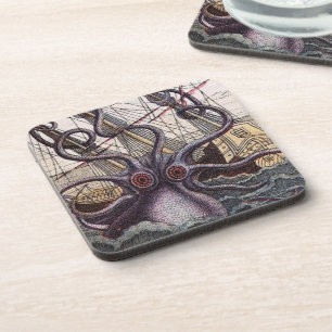 Pirate's Nightmare Cork Coaster