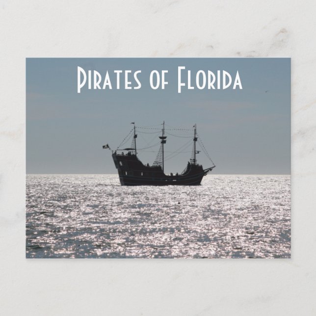 Pirates of Florida Postcard (Front)
