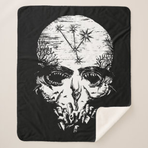 Pirates of the Caribbean 5   A Cursed Fate Sherpa Blanket