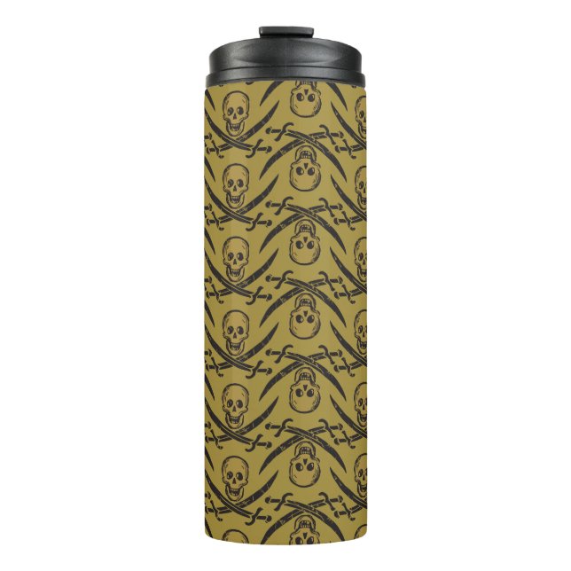 Pirates of the Caribbean 5 | Beware - Pattern Thermal Tumbler (Front)