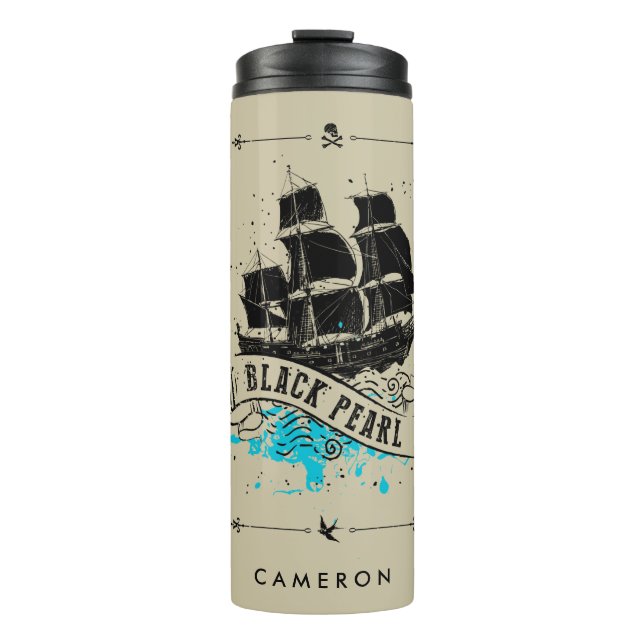 Pirates of the Caribbean 5 | Black Pearl Thermal Tumbler (Front)