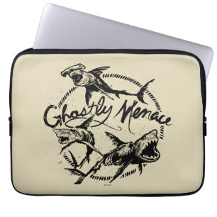 Pirates of the Caribbean 5   Ghostly Menace Laptop Sleeve