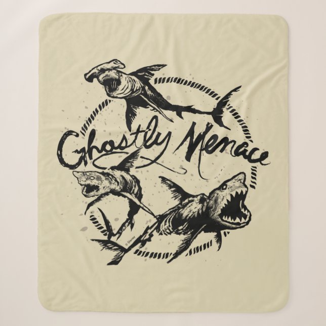 Pirates of the Caribbean 5 | Ghostly Menace Sherpa Blanket (Front)
