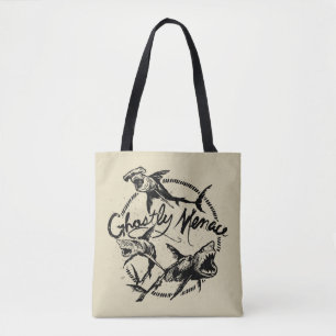 Pirates of the Caribbean 5   Ghostly Menace Tote Bag