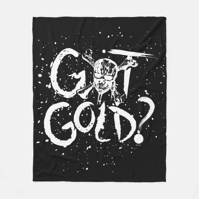 Pirates of the Caribbean 5 | Got Gold? Fleece Blanket (Front)