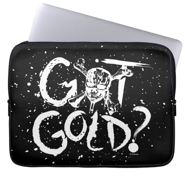 Pirates of the Caribbean 5 | Got Gold? Laptop Sleeve (Front)