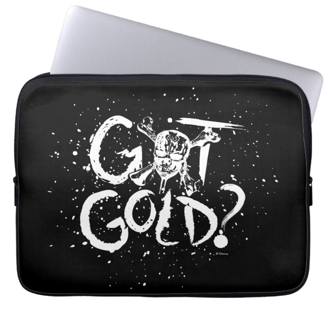 Pirates of the Caribbean 5 | Got Gold? Laptop Sleeve (Front)