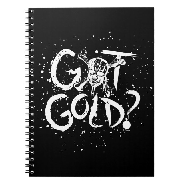 Pirates of the Caribbean 5 | Got Gold? Notebook (Front)