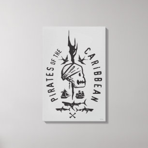 Pirates of the Caribbean 5   Keep To The Code Canvas Print