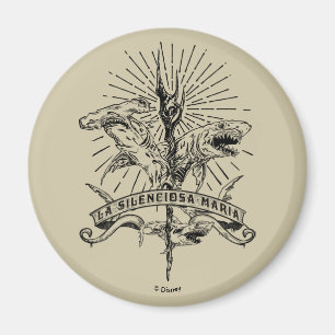 Pirates of the Caribbean 5   La Silenciosa Maria Magnet