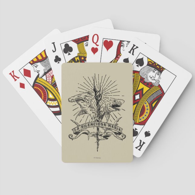 Pirates of the Caribbean 5 | La Silenciosa Maria Playing Cards (Back)