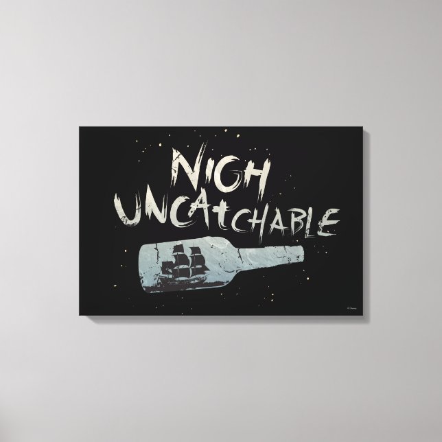Pirates of the Caribbean 5 | Nigh Uncatchable Canvas Print (Front)