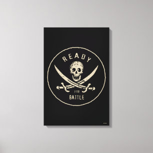 Pirates of the Caribbean 5   Ready For Battle Canvas Print