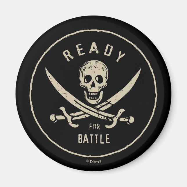 Pirates of the Caribbean 5 | Ready For Battle Magnet (Front)