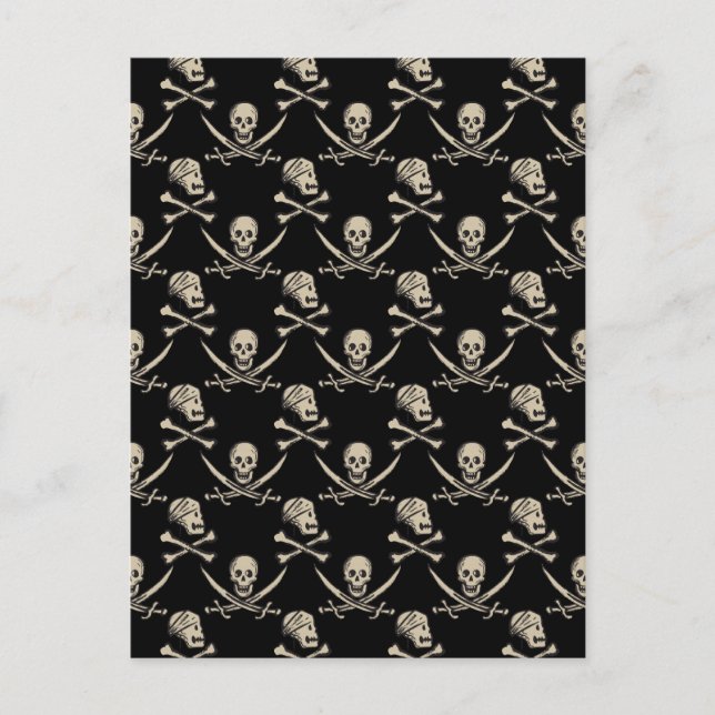 Pirates of the Caribbean 5 | Rogue - Pattern Postcard (Front)