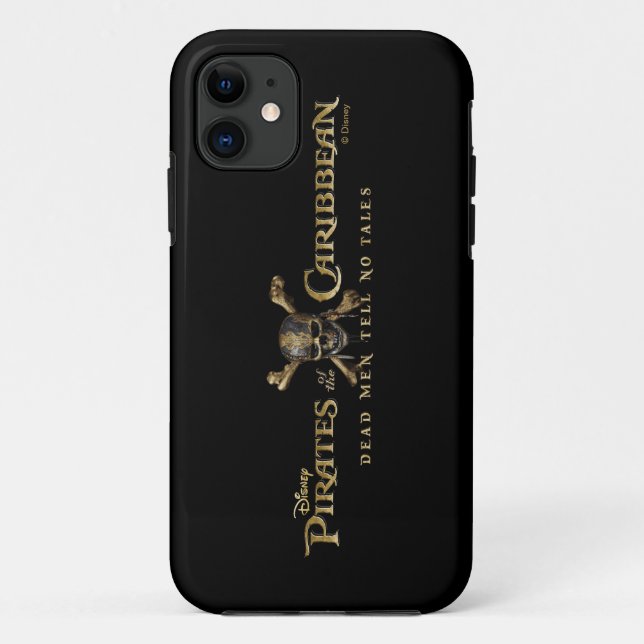 Pirates of the Caribbean 5 Skull Logo Case-Mate iPhone Case (Back)