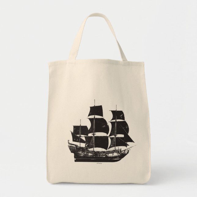 Pirates of the Caribbean 5 | The Sea Rules All Tote Bag (Front)