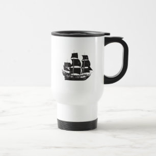 Pirates of the Caribbean 5   The Sea Rules All Travel Mug