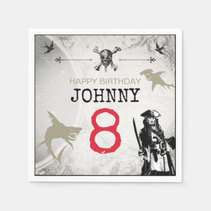 Pirates of the Caribbean   Birthday Napkin