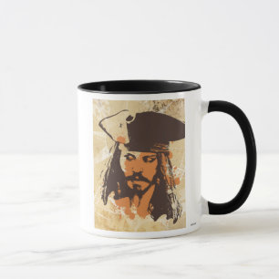 Pirates of the Caribbean Jack Sparrow graphic Mug
