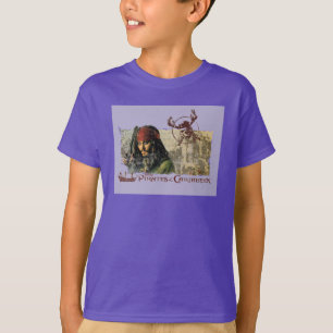 Pirates of the Caribbean Movie Art Disney T-Shirt