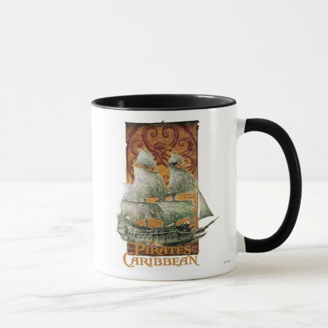 Pirates of the Caribbean Poster Art Disney Mug (Right)