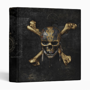 Pirates of the Caribbean Skull & Cross Bones Binder