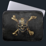 Pirates of the Caribbean Skull & Cross Bones Laptop Sleeve<br><div class="desc">Pirates of the Caribbean 5: Thrust into an all-new adventure, a down-on-his-luck Captain Jack Sparrow finds the winds of ill fortune blowing even more strongly when a crew of deadly ghosts led by his old nemesis, the terrifying Captain Salazar, escape from the Devil's Triangle, determined to kill every pirate at...</div>