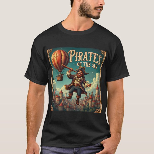 Pirates of the Sky – Adventure  T-Shirt (Front)