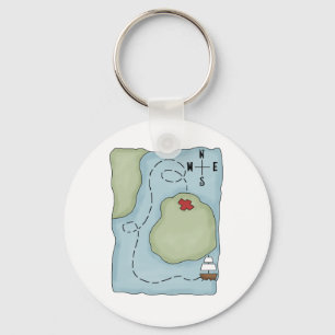 Pirates · Pirate Map Keychain