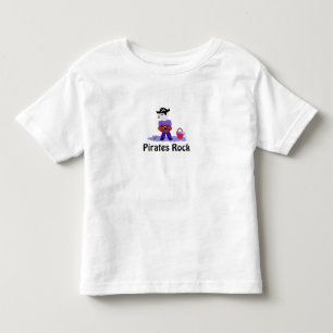 Pirates Rock Toddler T-shirt
