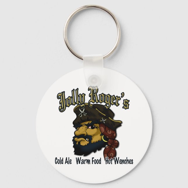 Pirates RULE! Keychain (Front)