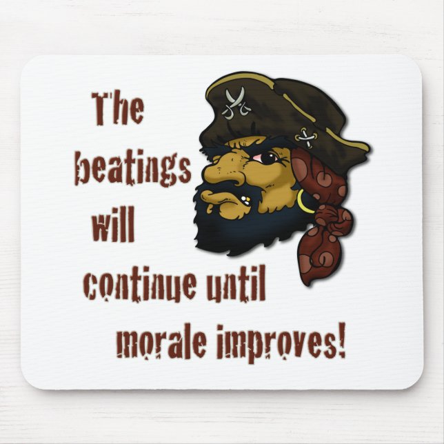 Pirates RULE! Mouse Pad (Front)