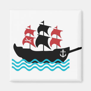 Pirates Ship Magnet