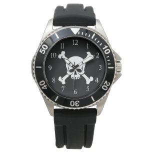 Pirate's Skull and Crossbones Watch
